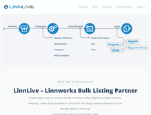 Tablet Screenshot of linnlive.com